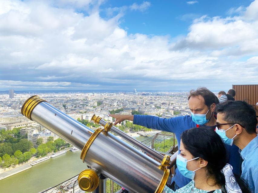Paris: Eiffel Tower 2nd Floor Access or Summit Access - The first floor and its glass floor