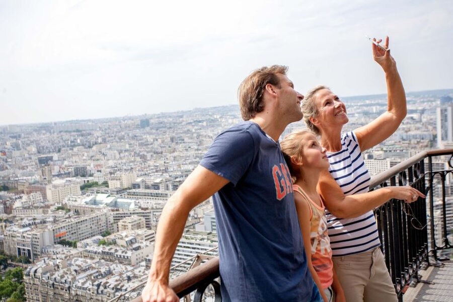Paris: Eiffel Tower Access by Elevator & Seine River Cruise - The views from level two