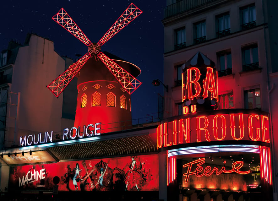 Paris: Eiffel Tower Dinner Cruise with a Moulin Rouge Show - What to expect inside the Moulin Rouge