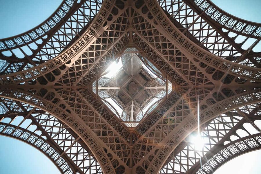 Paris: Eiffel Tower Elevator 2nd Level and Summit Access - Security and the first elevator ride