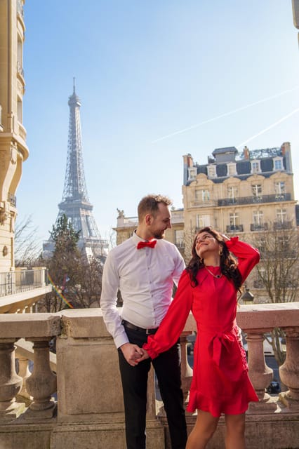 Paris: Eiffel Tower Photoshoot with a Professional - Candid moments alongside posed portraits
