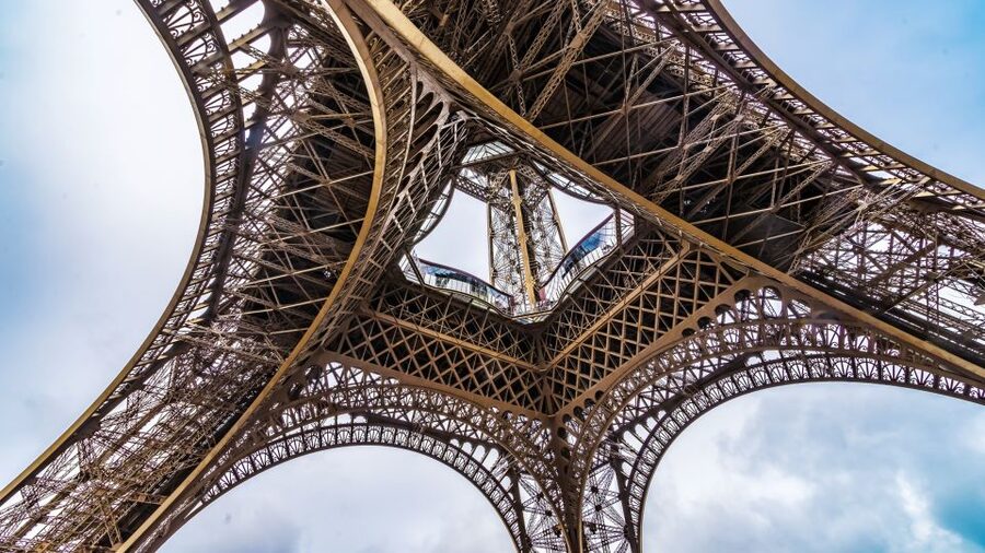 Paris: Eiffel Tower Stairs Climb to Level 2 & Summit Option - Level two: Paris from the best all-around height