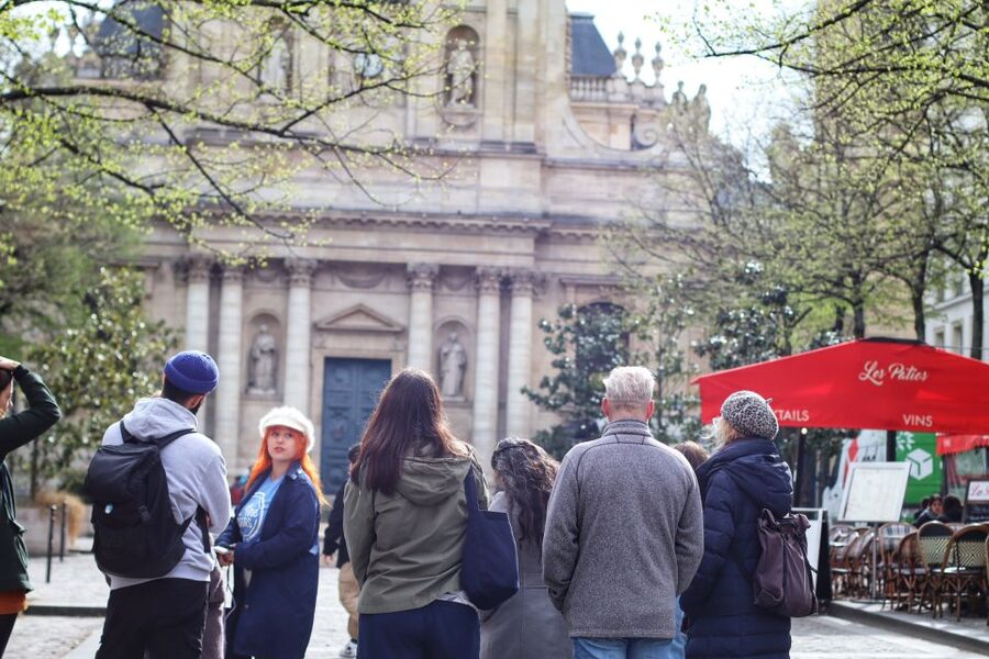 Paris: Emily Inspired Walking Tour - Palais Royal gardens and the gap between screen and street