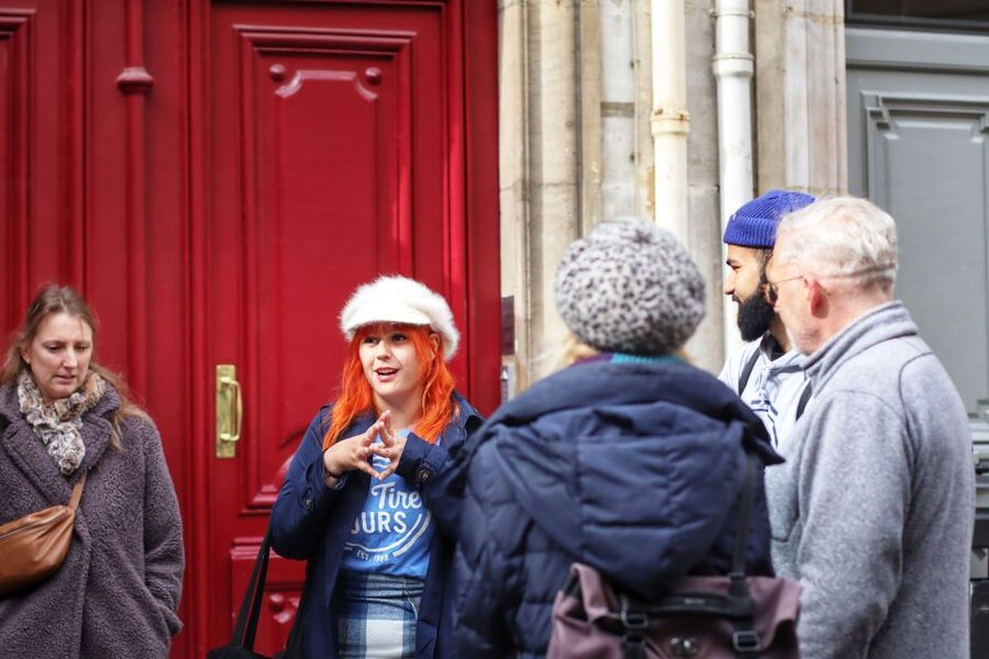 Paris: Emily Inspired Walking Tour - Walking toward Place Saint Michel