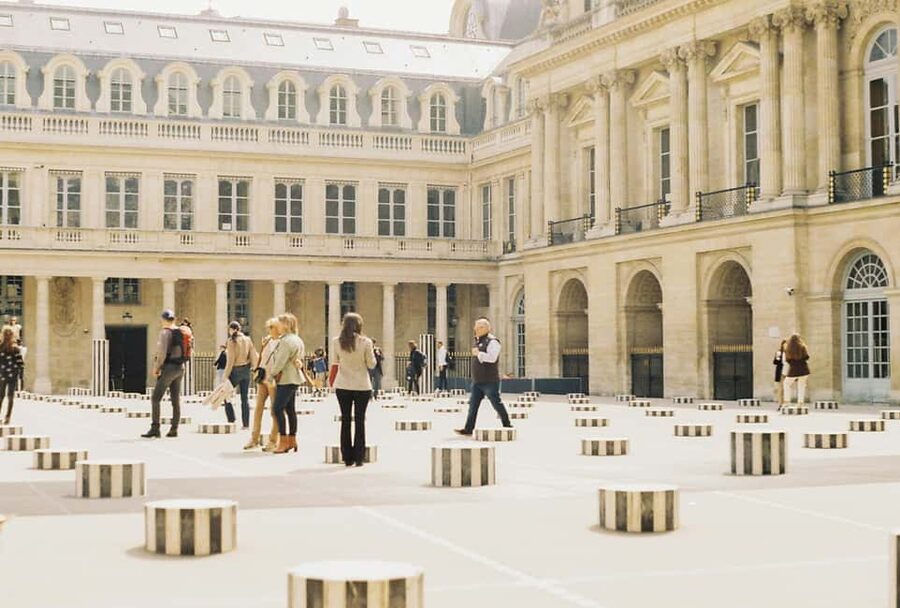Paris: Explore the City Like Emily Tour - Filming Locations - Meeting your guide beside the fountain