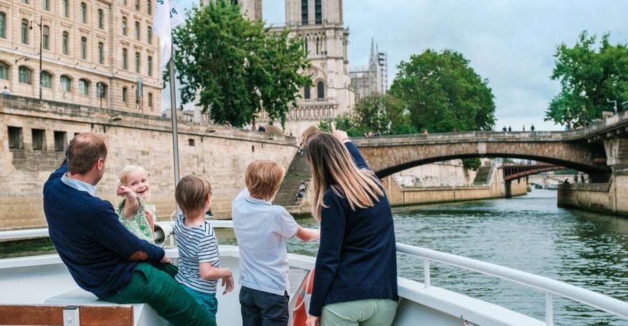Paris: Family-Friendly River Seine Guided Cruise - Starting beneath the Eiffel Tower at Port de Suffren