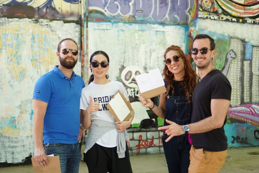 Paris: Graffiti and Street Art Workshop - Adding your piece to the large mural