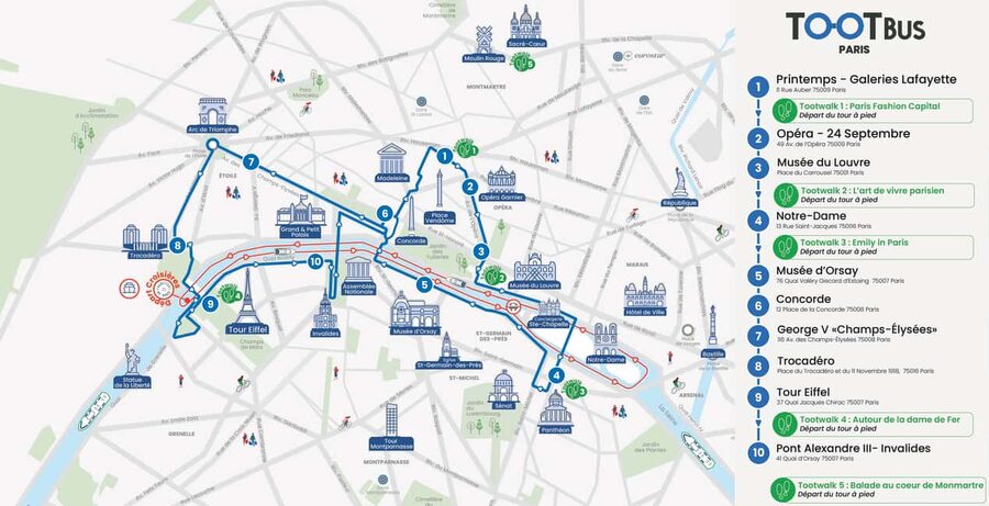 Paris: Hop-on Hop-off Bus Tour & Seine Cruise Bundle Tour - Why this Paris bus and boat combination works