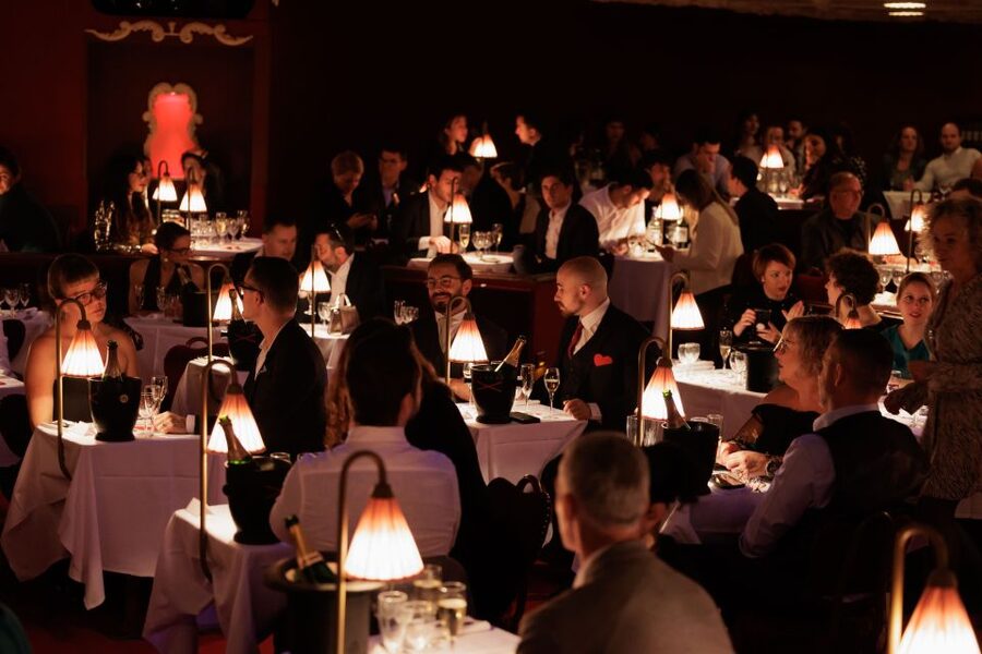 Paris: La Nouvelle Eve Cabaret Dinner Show - Dinner begins the three-hour evening