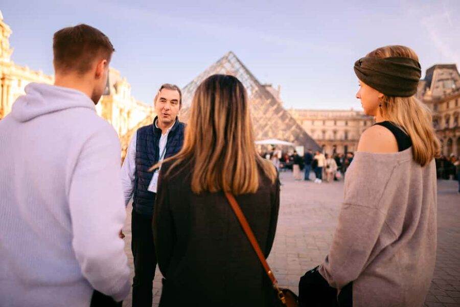 Paris Louvre Exclusive Semi Private Guided Tour Max 6 People - Meeting beneath Louis XIV near the glass pyramid