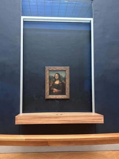 Louvre Museum Entry with History of Mona Lisa