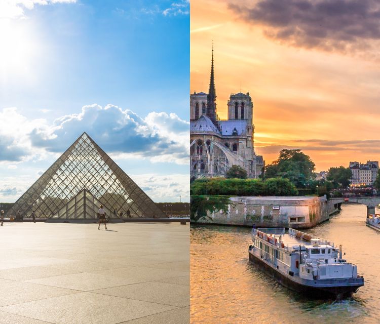 Paris: Louvre Reserved Ticket and River Cruise Combo - What the $37 price really buys you