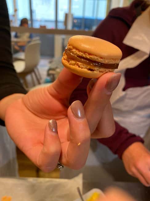 Paris: Macaron Baking Class for Families and Kids - Mixing, piping, and decorating the macarons
