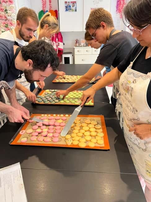 Paris: Montmartre Macaron Baking Workshop - Preparing the tant pour tant mixture