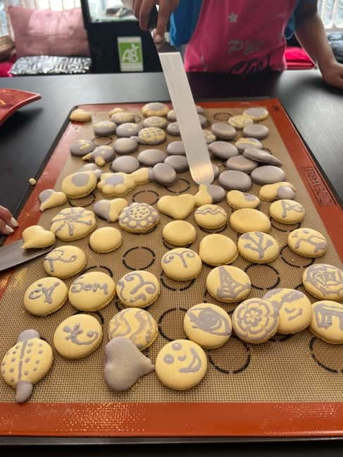 Paris: Montmartre Macaron Baking Workshop - Macaronage: the moment the batter changes