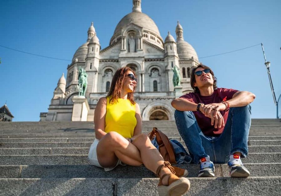 Paris: Montmartre, Notre-Dame, & Louvre Tour with Cruise - The Eiffel Tower from the outside