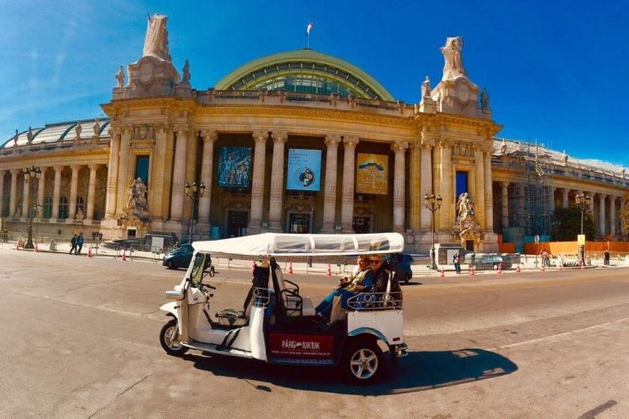 Paris: Most Iconic Monuments Guided Tour by Tuk Tuk - The Louvre carousel and Musée d’Orsay