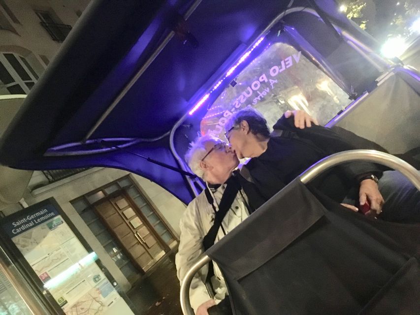 Paris: Nighttime Tuk-Tuk Tour - The Louvre, Orsay, and Opera lights