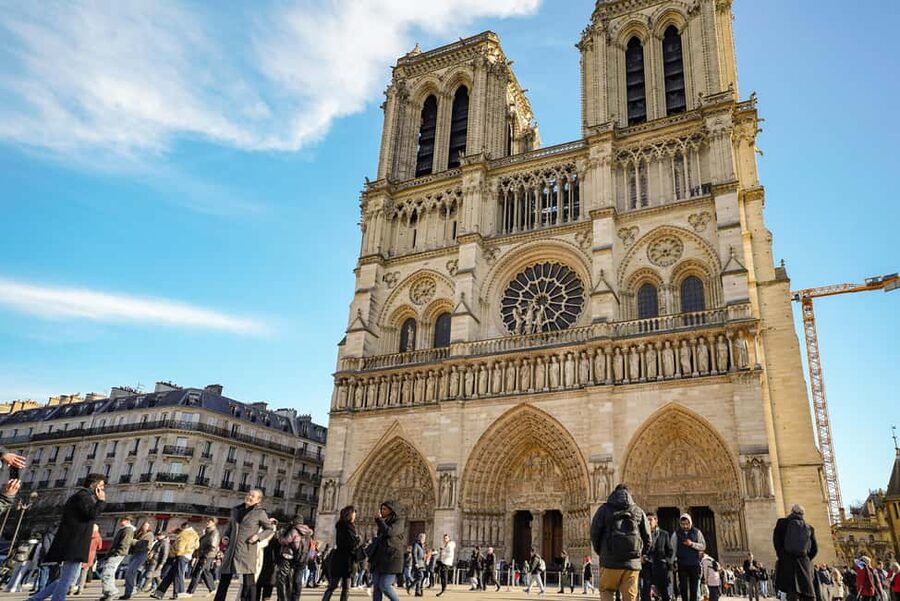 Paris: Notre Dame Cathedral Exterior Tour with Free Entry - Meeting on Île de la Cité
