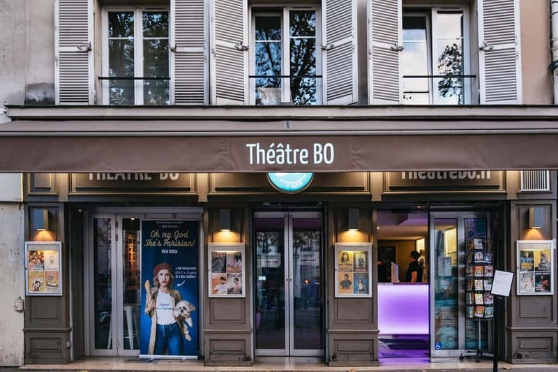 Paris: Oh My God She's Parisian! English Comedy Show - Inside Theatre Bo Saint-Martin on boulevard Saint-Martin