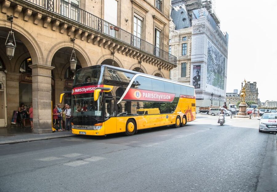 Paris: Openair Double Decker Bus Audio-Guided City Tour - Opera Garnier and Paris seen as a connected city