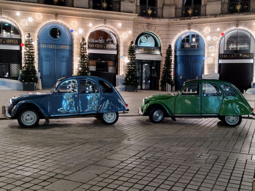 Paris: Private Christmas Lights Tour by Citroën 2CV - Key details before you book