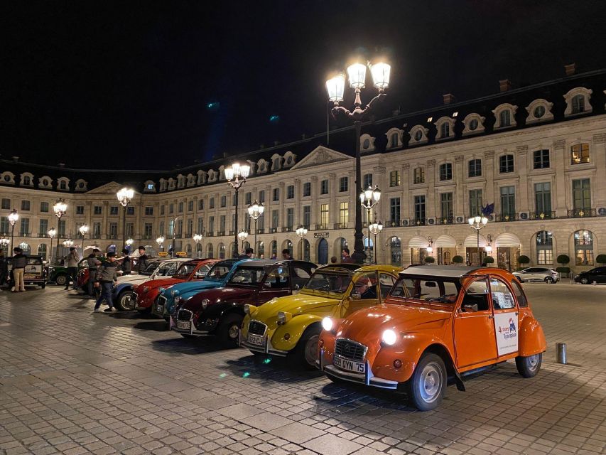 Paris: Private Christmas Lights Tour by Citroën 2CV - Christmas lights, traffic, and the timing question