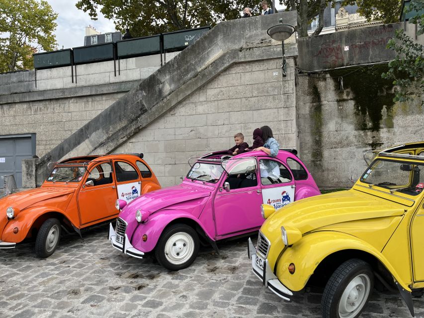 Paris: Private Sightseeing Tour in Citroën 2CV - Montmartre, Sacré-Cœur, and the city above street level