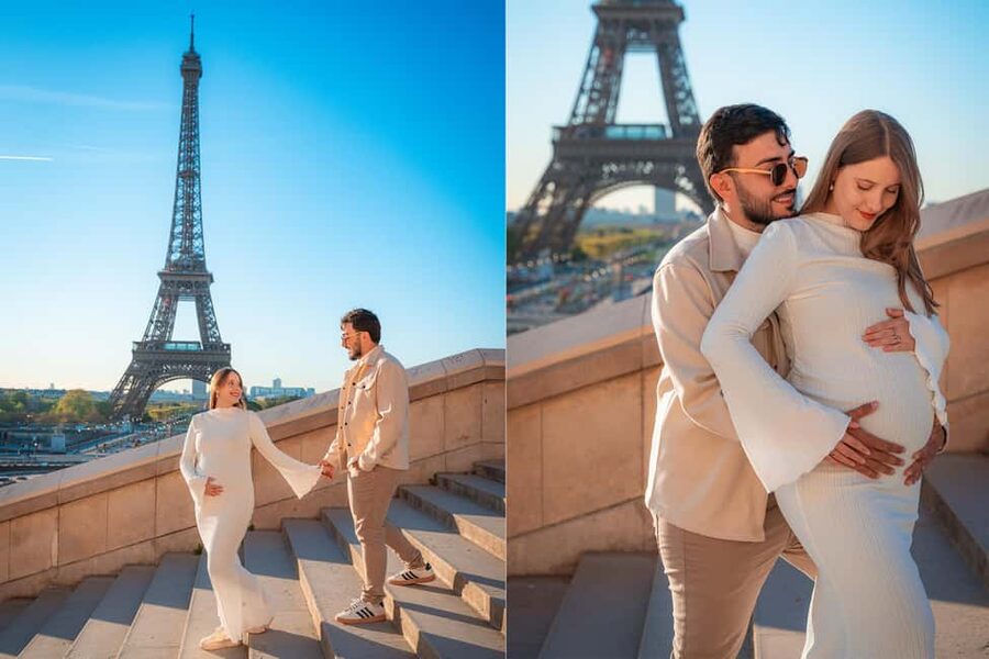 Paris: Professional Photoshoot with the Eiffel Tower - Posing Help for People Who Feel Awkward