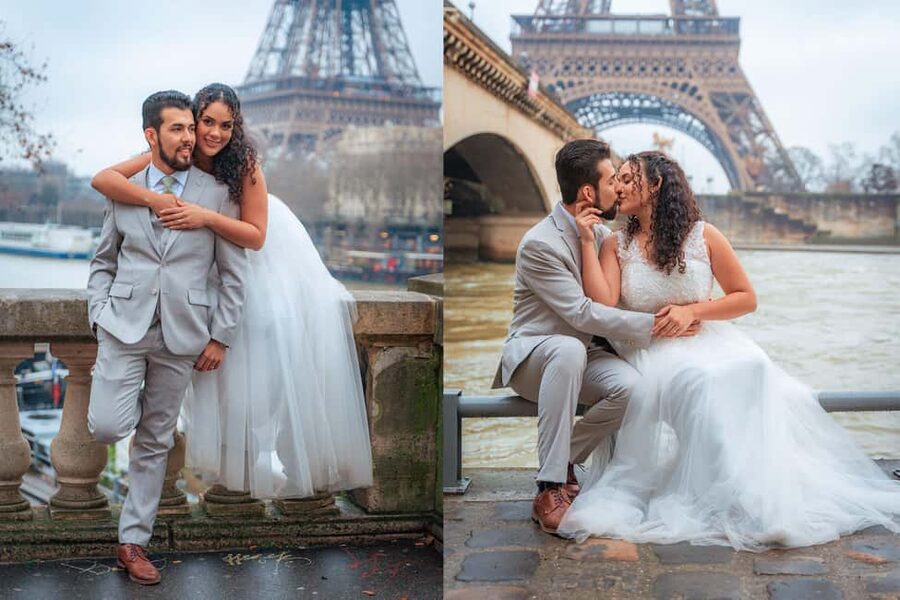 Paris: Professional Photoshoot with the Eiffel Tower - Family Photos, Toddlers, and Different Comfort Levels
