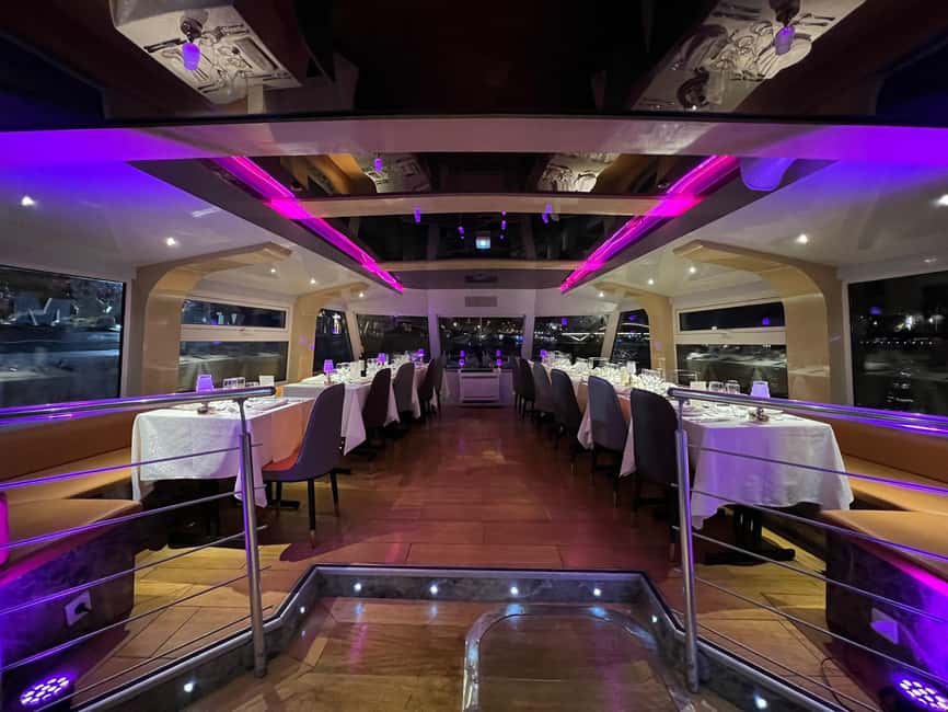 Paris: Seine Dinner Cruise from Eiffel Tower/Liberty Statue - What the $96 price really covers