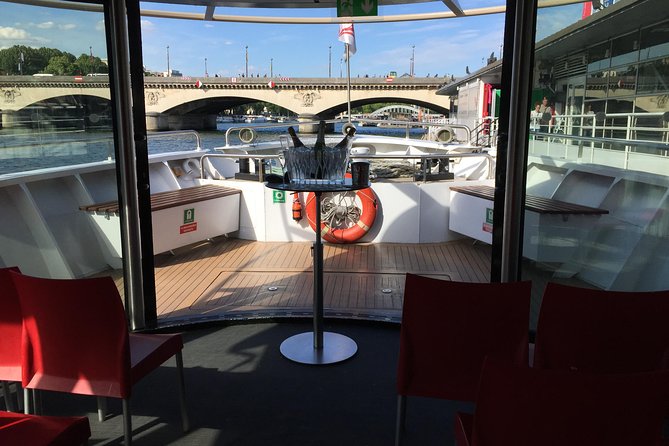 Paris Seine River Champagne Tasting Cruise - Boarding beneath the Eiffel Tower at 6:30 pm