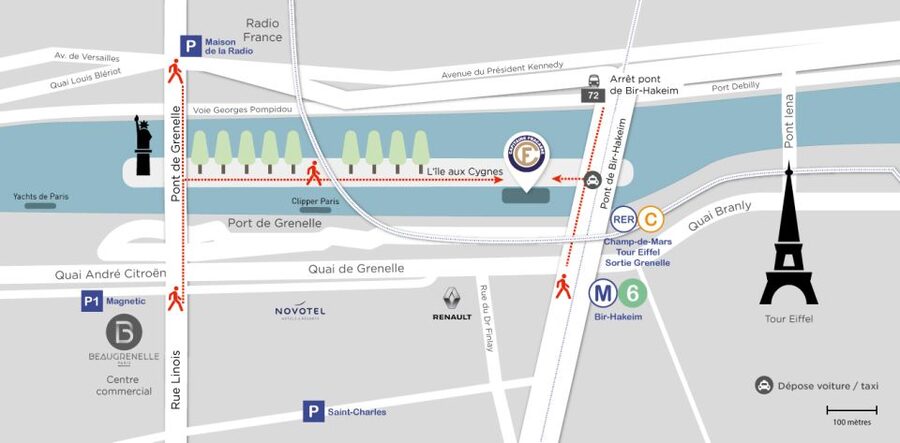 Paris: Seine River Cruise & Brunch - The Louvre from the water