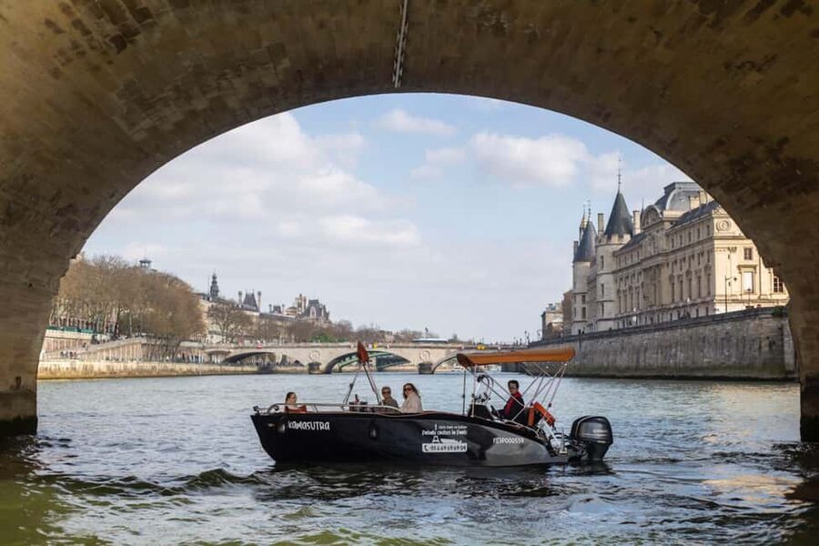Paris: Seine River Private Cruise - The Louvre from the river