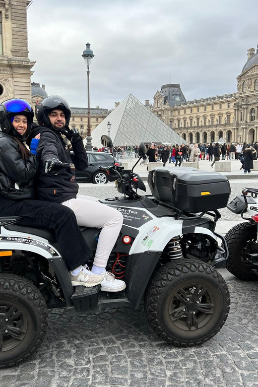 Paris: Sightseeing Electric Quad Tour - Passing the Moulin Rouge and Montmartre