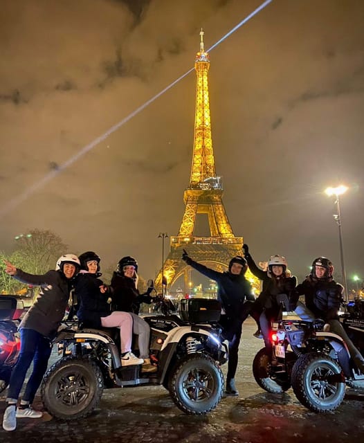 Paris: Sightseeing Electric Quad Tour - The paperwork you cannot ignore