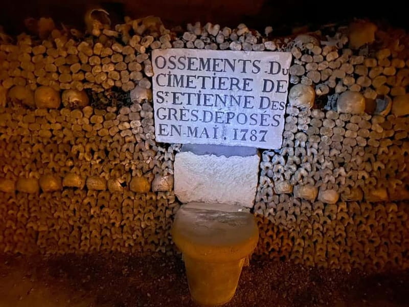 Paris: Small-Group Catacombs Tour with Skip-the-Line Entry - Bone walls, religious symbols, and The Barrel