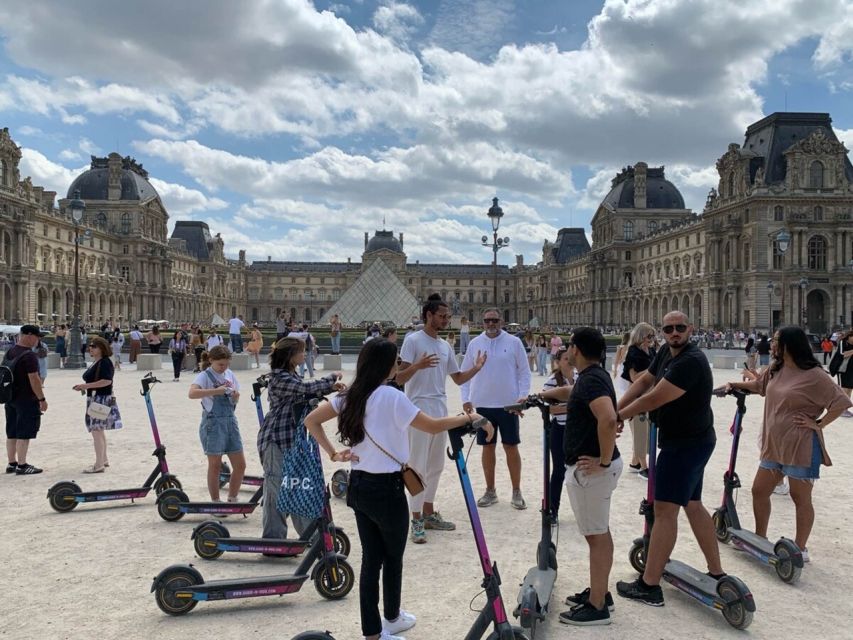 Paris: Small-Group E-Scooter Tour with a Local Guide - Arc de Triomphe and the grand axis of Paris