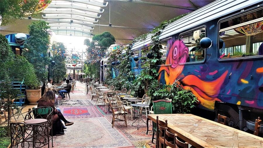 Paris: Street Art Open-Air Museum Bike Tour - Riding between the murals