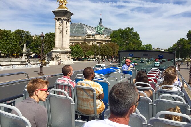 Paris Tootbus Hop-On Hop-Off Bus Tour (Optional Cruise) - Trocadéro and the Eiffel Tower