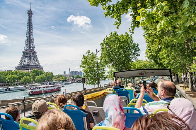 Paris Tootbus Hop-On Hop-Off Bus Tour (Optional Cruise) - Louvre access and the stop change