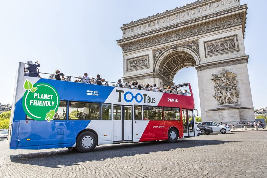 Paris: Tootbus Hop-on Hop-off with optional river cruise - Pont Alexandre III and Invalides