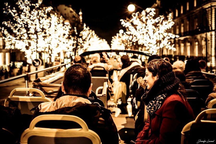 Paris: Tootbus Open-Top Christmas Bus Tour - The best parts of the Christmas bus ride