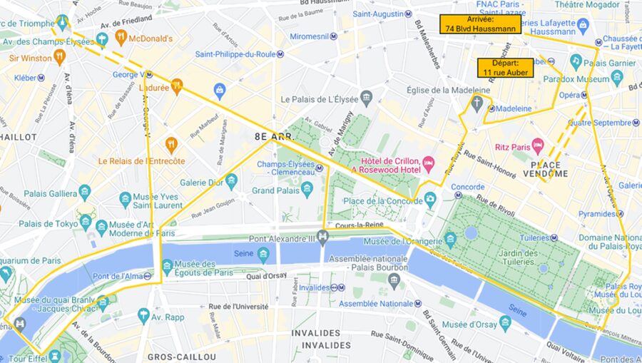 Paris: Tootbus Open-Top Christmas Bus Tour - Starting at Boulevard des Capucines