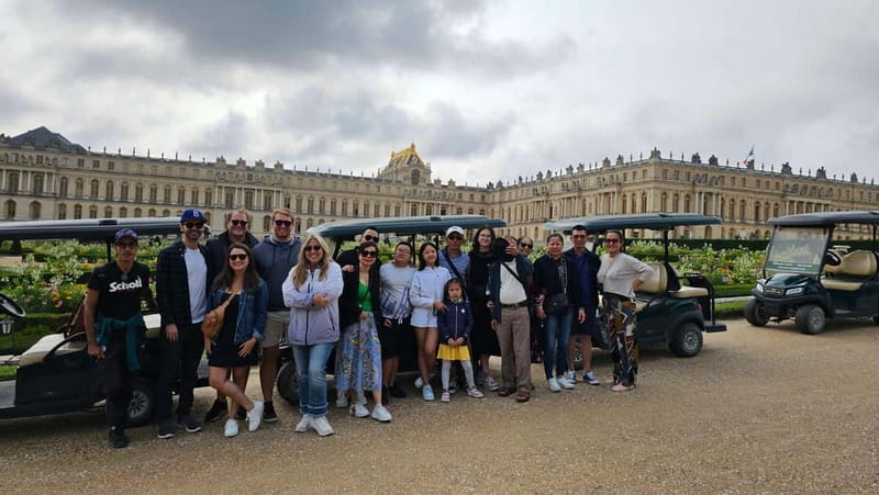 Paris: Versailles Golf Cart & Bike Tour with Palace Entry - The golf-cart route through Louis XIV’s gardens