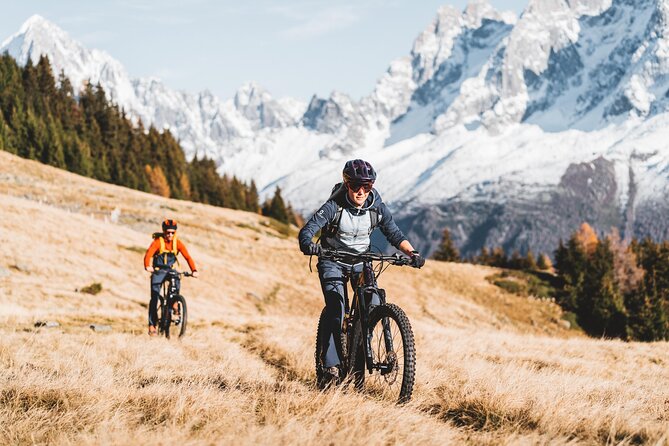 Point of view on the glaciers of Chamonix by electric mountain bike - Why this ride works well in Chamonix