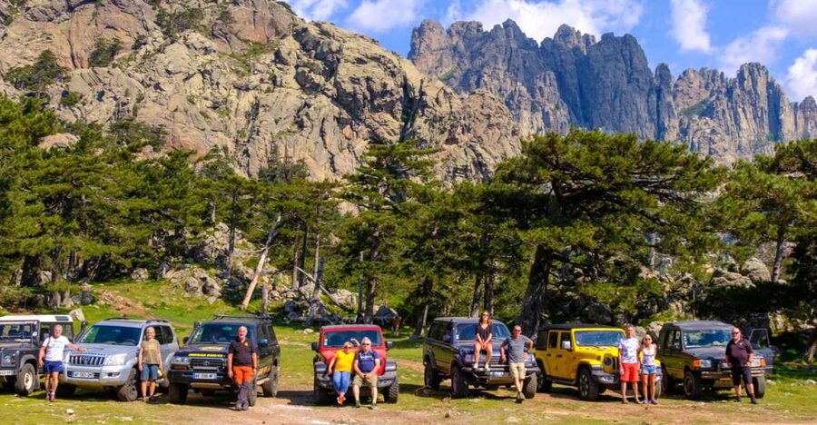 Porto Vecchio: Ospedale Forest & Bavella Needles 4x4 Tour - The first 45 minutes: seeing Corsica from a 4x4
