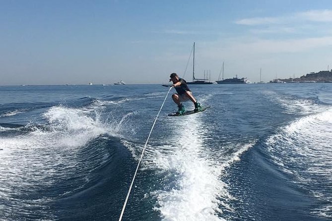 Private Boat Charter including Water Sports in Bay of St Tropez - Canebiers Bay, also known as Millionaires Bay