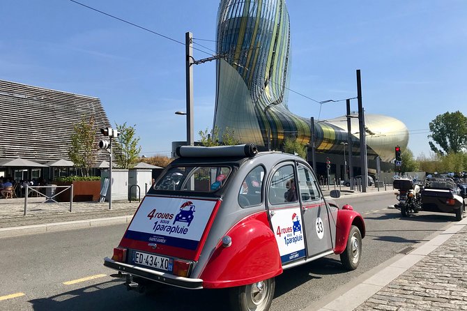 Private City Tour of Bordeaux in a Citroën 2CV - 1h30 - Key points to know before you book