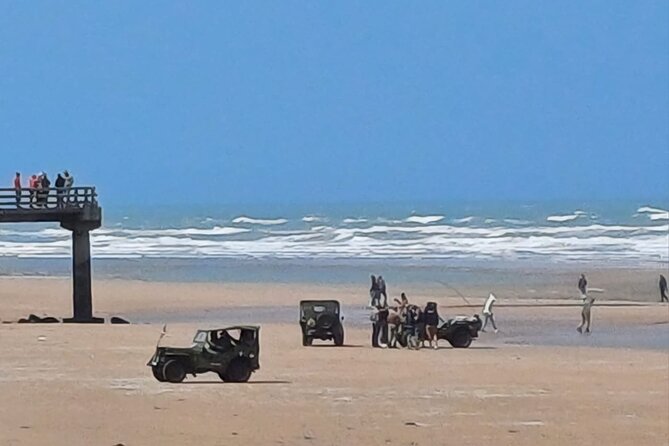 Private Day Tour Omaha beach and Pointe du Hoc - Following Omaha toward Vierville-sur-Mer